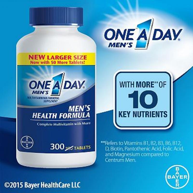 One A Day Men&#039;s Health Formula Multivitamin (300 ct.)