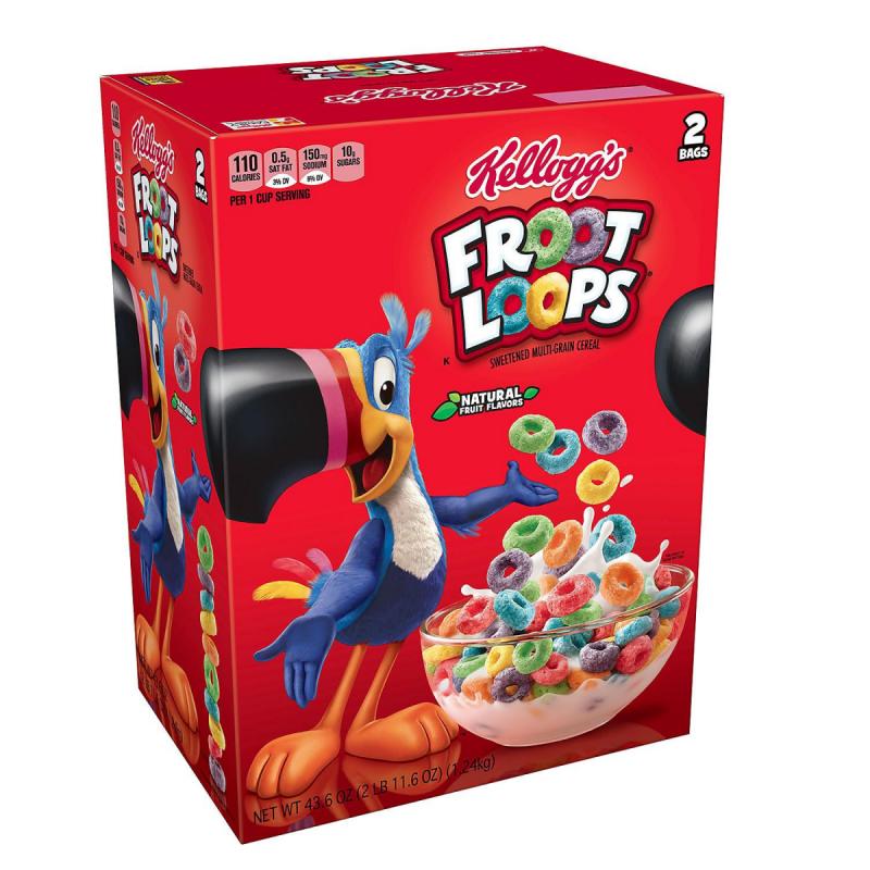 Kellogg&#039;s Froot Loops Cereal (43.6 oz.)