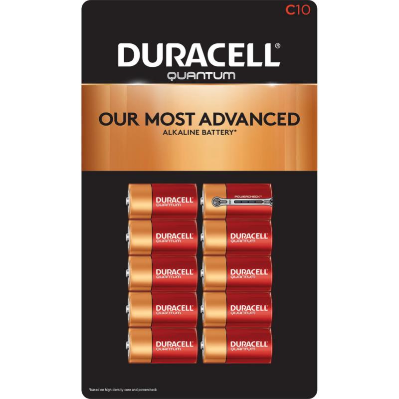 Duracell Quantum Alkaline C Batteries (10 Pk.)