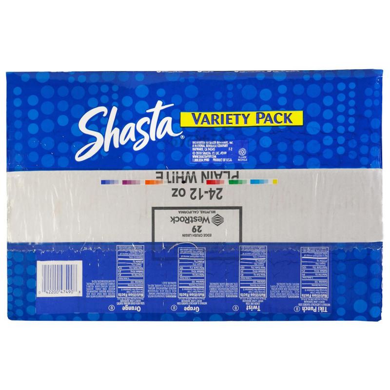 Shasta Variety Pack (12oz / 24pk)