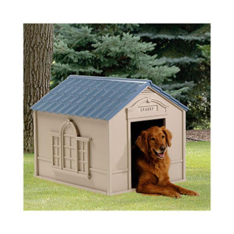 Suncast Deluxe Dog House - Large