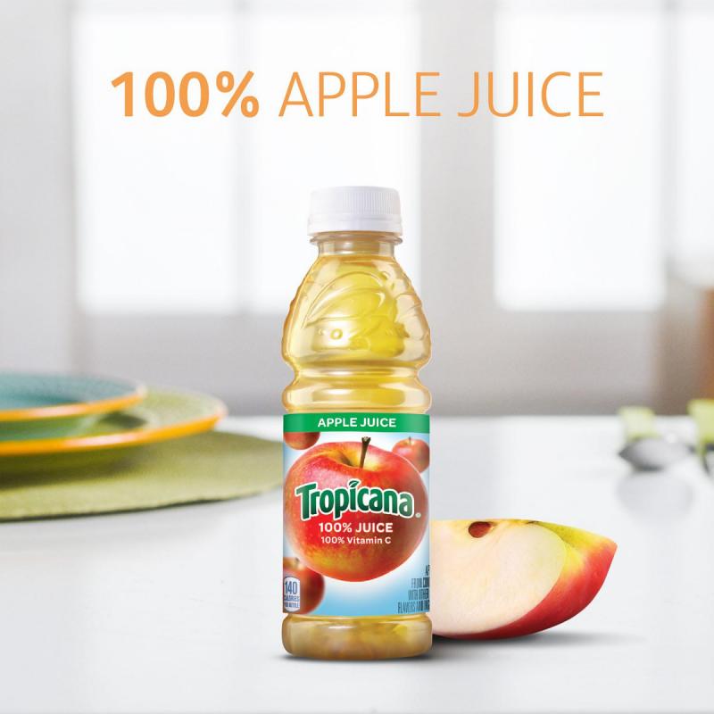 Tropicana 100% Apple Juice (10oz / 24pk)