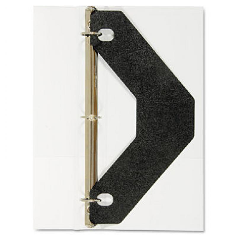 Avery Triangle Shaped Sheet Lifter for Three-Ring Binder, Black, 2 Pack