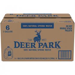 Deer Park 100% Natural Spring Water (1gal / 6pk)
