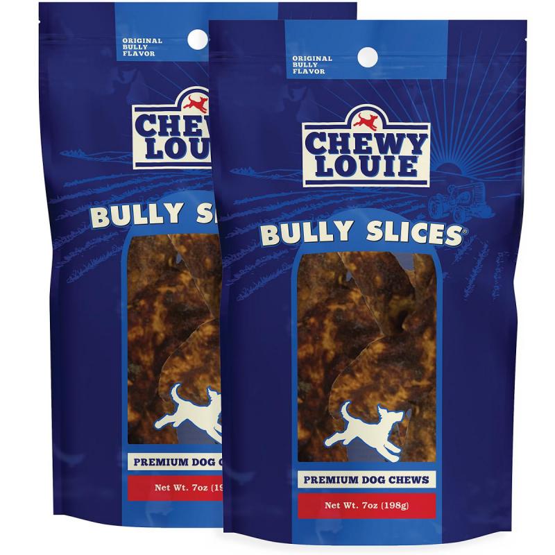 Chewy Louie Bully Slices Original Beef Flavor Dog Chews (7 oz., 2 pk.)