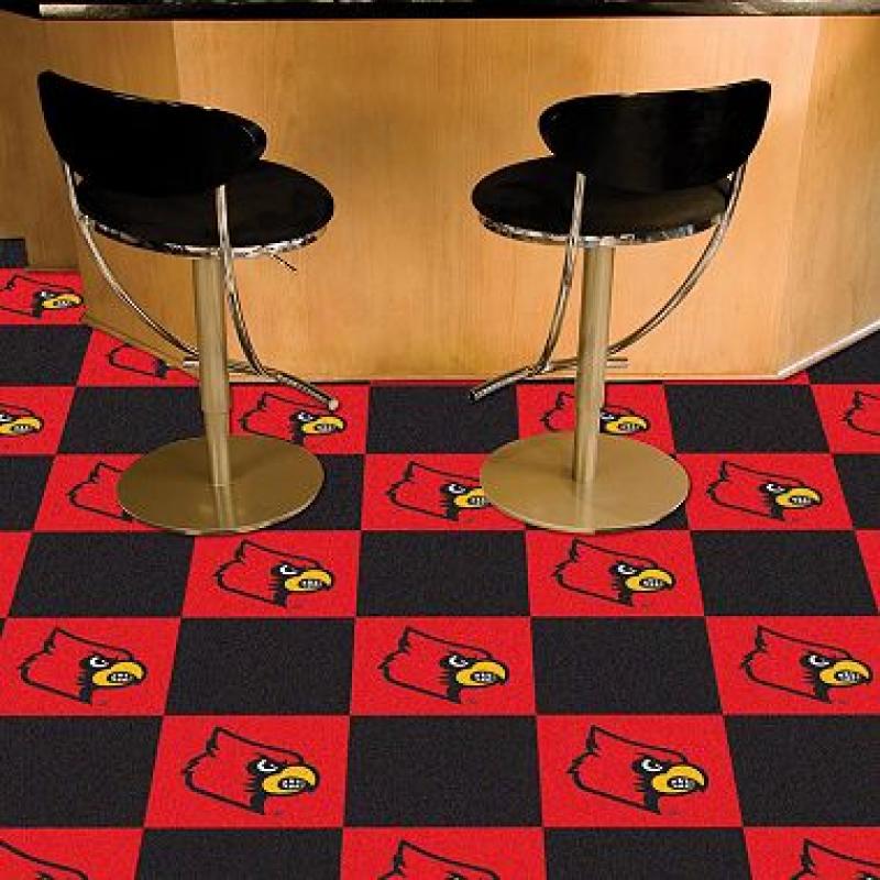 NCAA - University of Louisville Team Carpet Tiles