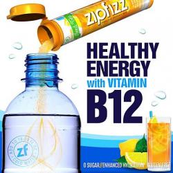 Zipfizz® Energy Drink Mix - Lemon Iced Tea (20 ct)