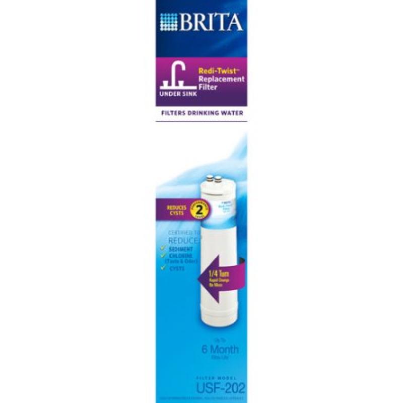 Brita Redi-Twist Under-Sink Replacement Filter, Level 2