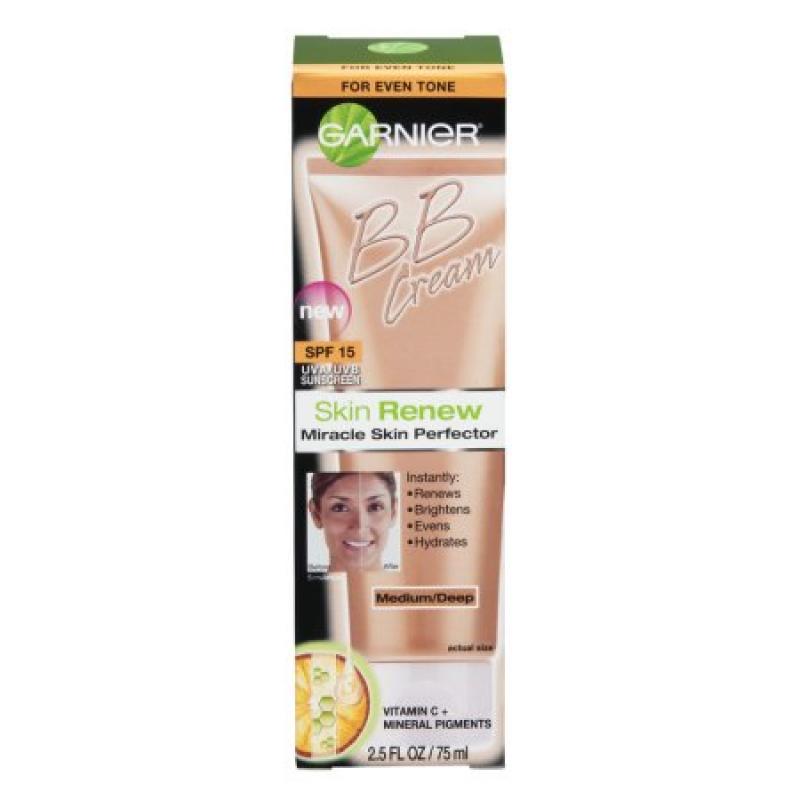 Garnier BB Cream Skin Renew - Medium/Deep, 2.5 FL OZ