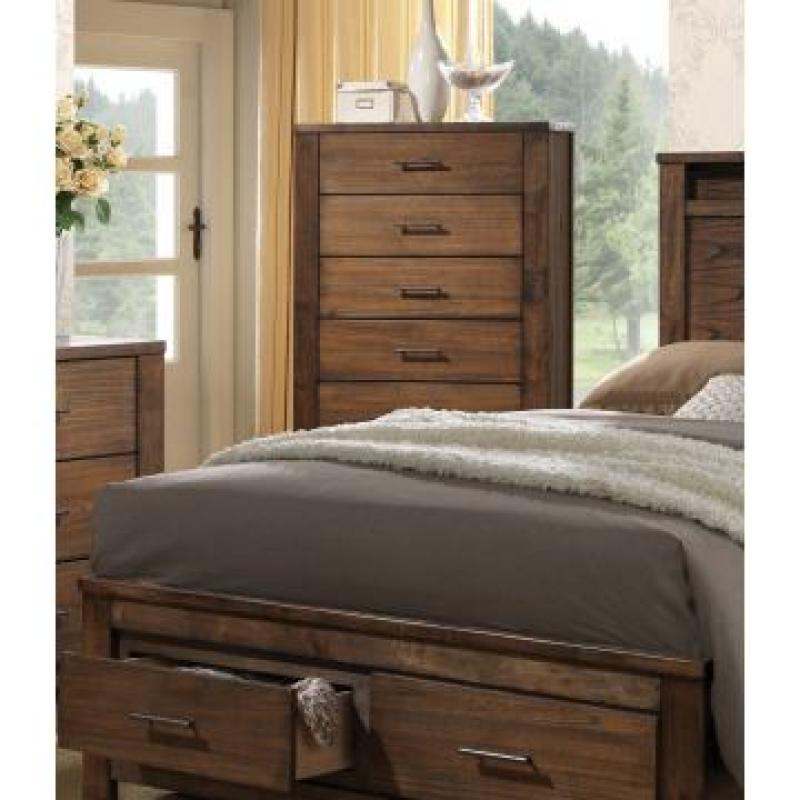 Acme Merrilee Drawer Dresser in Oak 21685