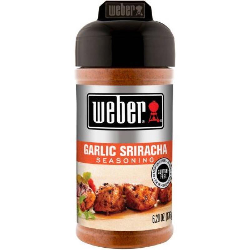 Weber Garlic Sriracha Seasoning, 6.20 oz