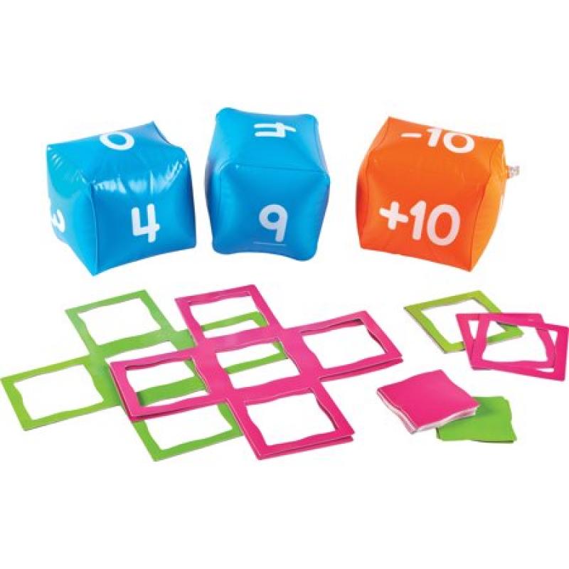 Learning Resources, LRN1772, Make A Splash 120 Mat Floor Game, 1 / Each, Multicolor