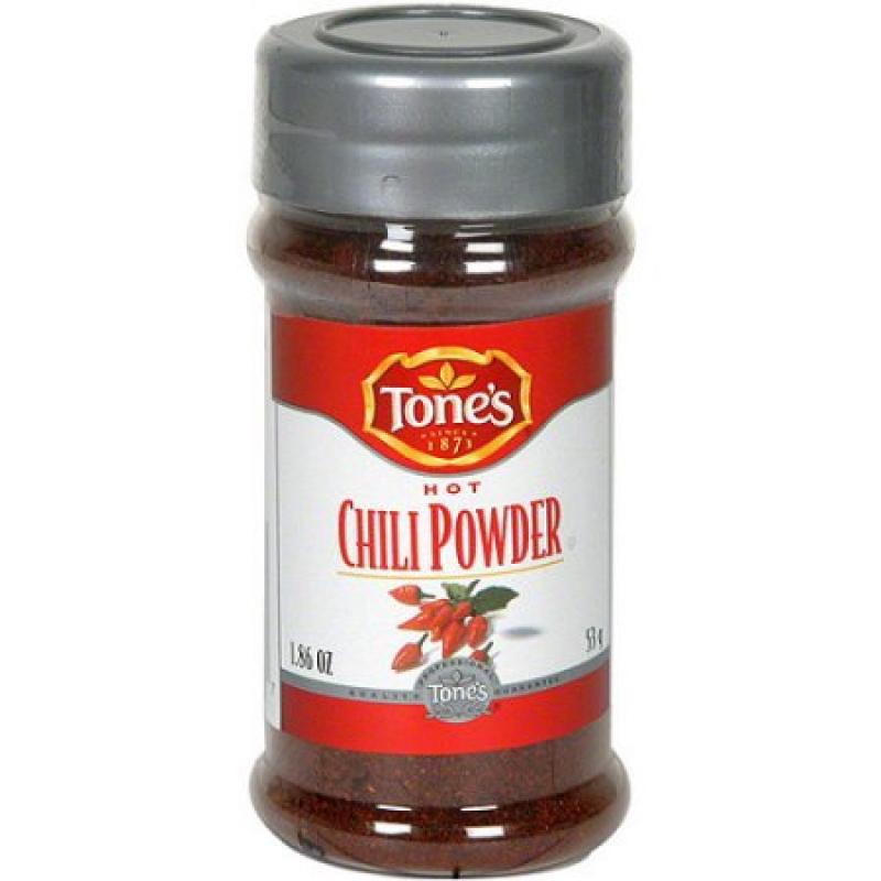Tone&#039;s Hot Chili Powder, 1.86 oz (Pack of 6)