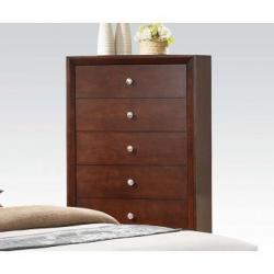 ACME Ilana Contemporary Nine Drawer Dresser in Brown Cherry 20405