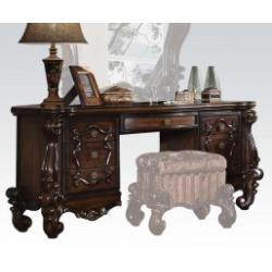 Acme Versailles Vanity Desk in Cherry Oak 21107