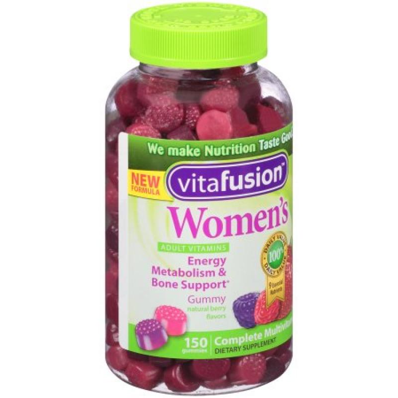Vitafusion Women&#039;s Gummy Vitamins Complete MultiVitamin Formula, 150 count