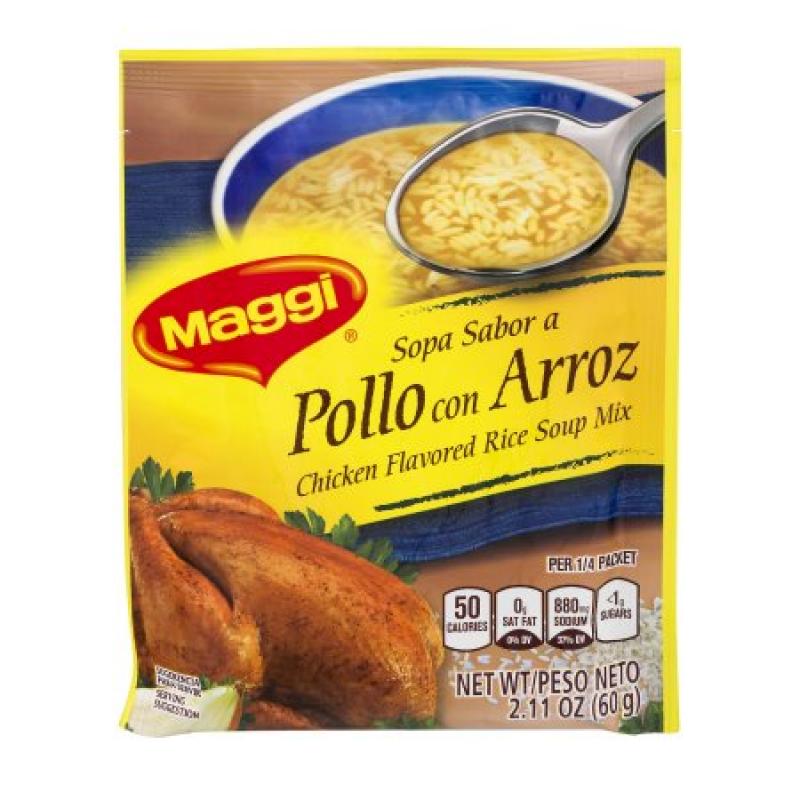 MAGGI Chicken Flavor Rice Soup Mix 2.11 oz. Packet