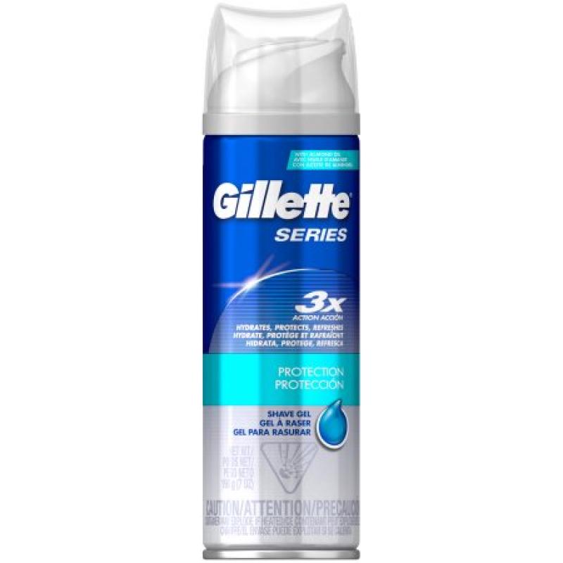Gillette�� Series Protection Shave Gel 7 oz. Spout-Top Can