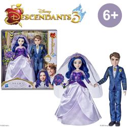 Disney Descendants The Royal Wedding Mal and Ben Dolls