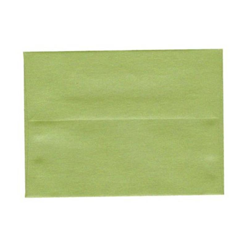 JAM Paper 4 Bar A1 Closeout Envelope, 3 5/8" X 5 1/8", Fairway Green, 1000/carton