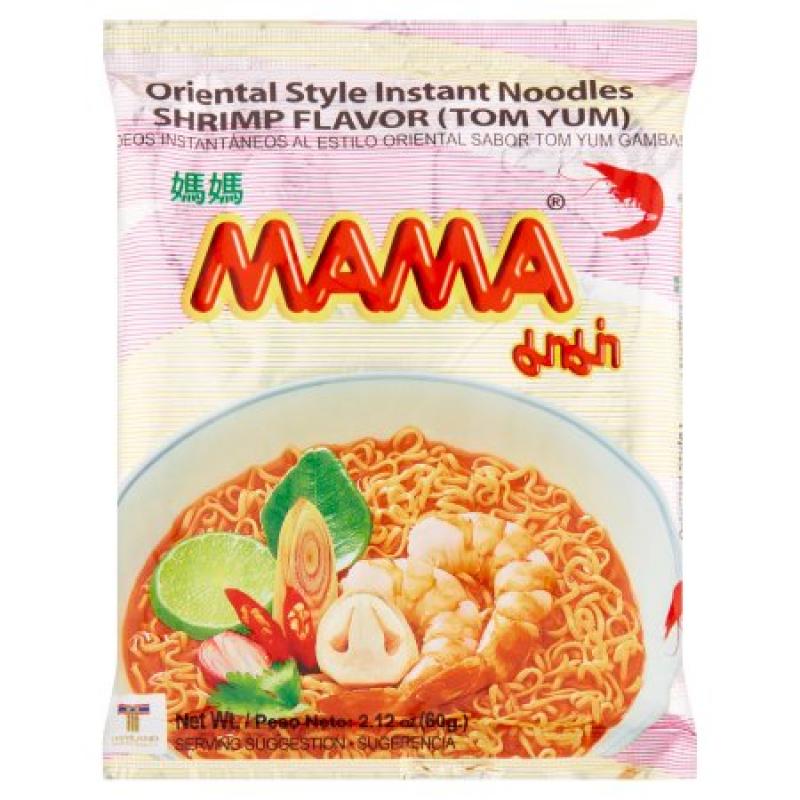 Mama Oriental Style Instant Noodles Shrimp Flavor (Tom Yum), 2.12 oz