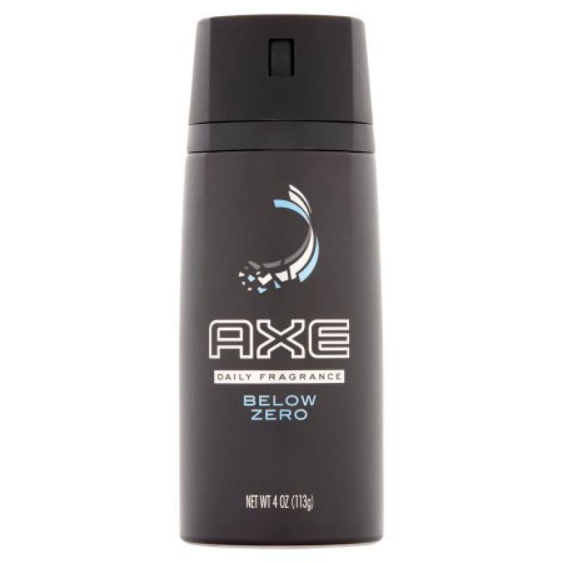 AXE Below Zero Body Spray for Men, 4 oz