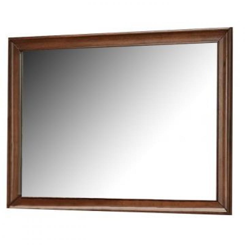 ACME Konane Dresser Top Mirror in Brown Cherry 20457