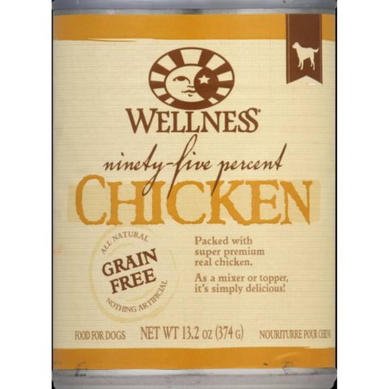 Wellness Food For Dogs, Chicken, 13.2 oz, 12-Pack