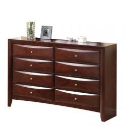 Acme Ireland 3-Drawer Nightstand in Brown with Pull-out Tray 21453