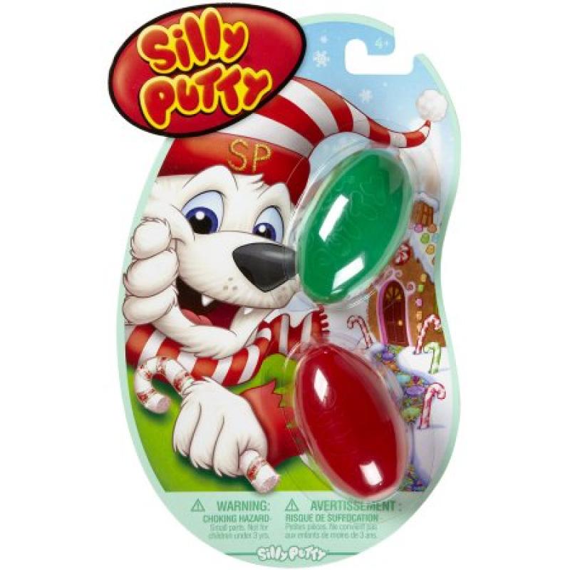 Silly Putty 2/Pkg-Holiday Fun