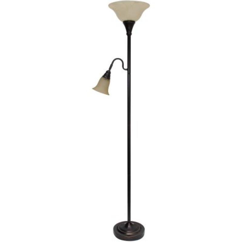 Better Homes and Gardens Bronze Combo Floor Lamp with CFL Bulb