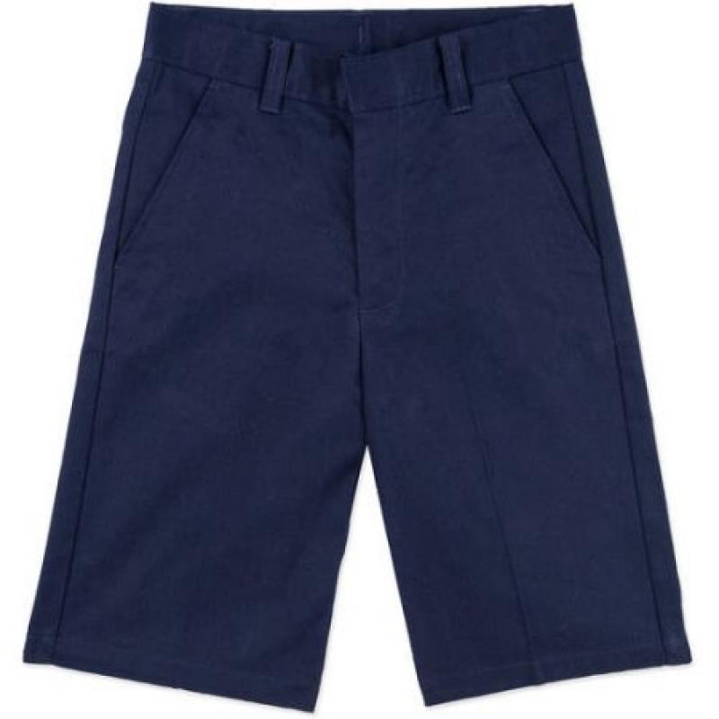 George Boys School Uniforms Wrinkle Resistant Prep Flat Front Shorts Size 18-22