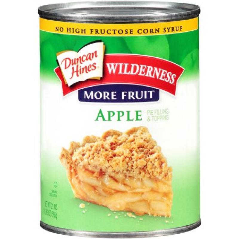 Duncan Hines®Wilderness® More Fruit Apple Pie Filling & Topping 21 oz. Can