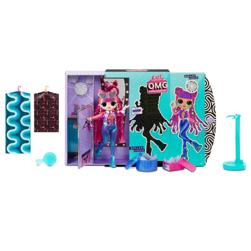 L.O.L. Surprise! O.M.G. Series 3 Roller Chick Fashion Doll with 20 Surprises