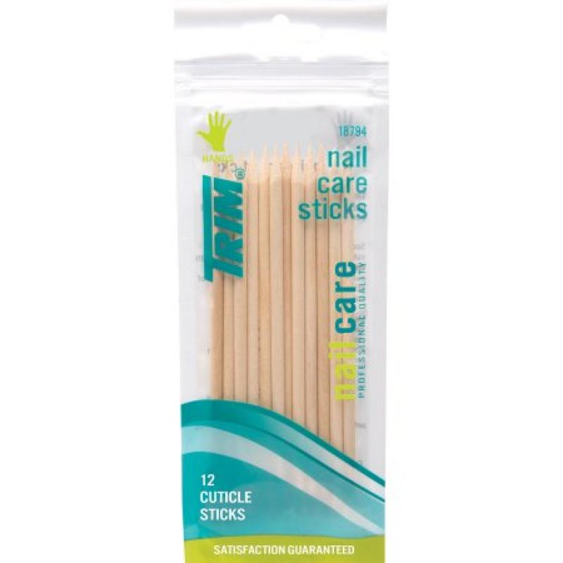 Trim Nail Care Sticks with Pouch, 12 Ct