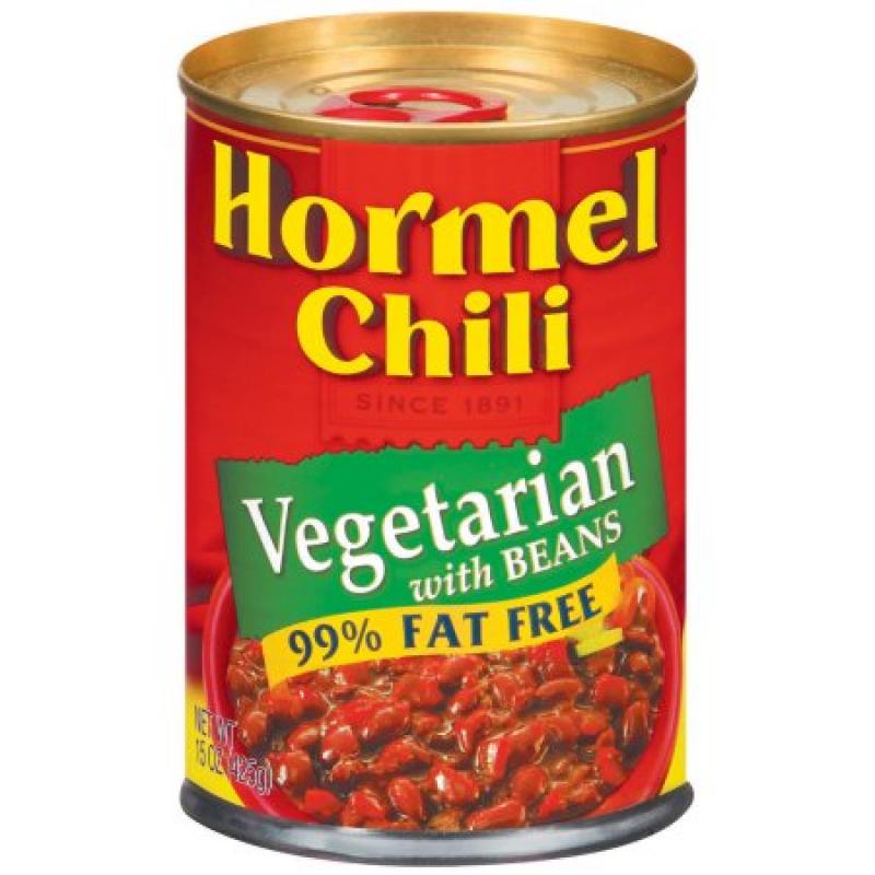 HORMEL Vegetarian W/Beans 99% Fat Free Chili 15 OZ CAN