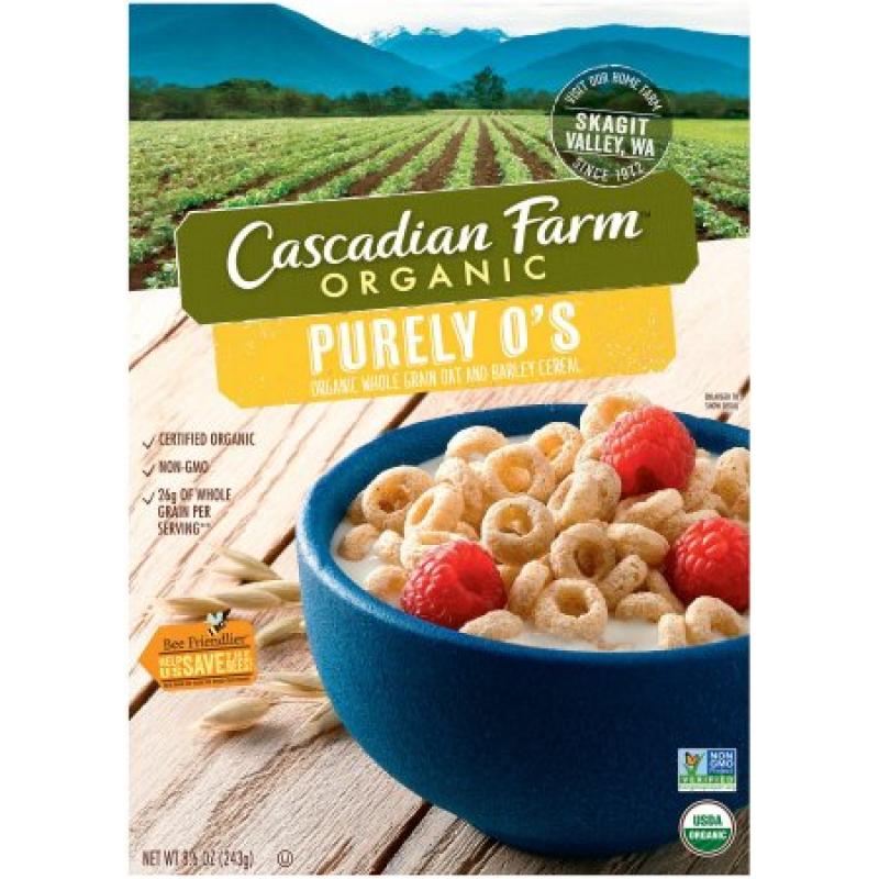 Cascadian Farm® Organic Purely O&#039;s Cereal 8.6 oz Box