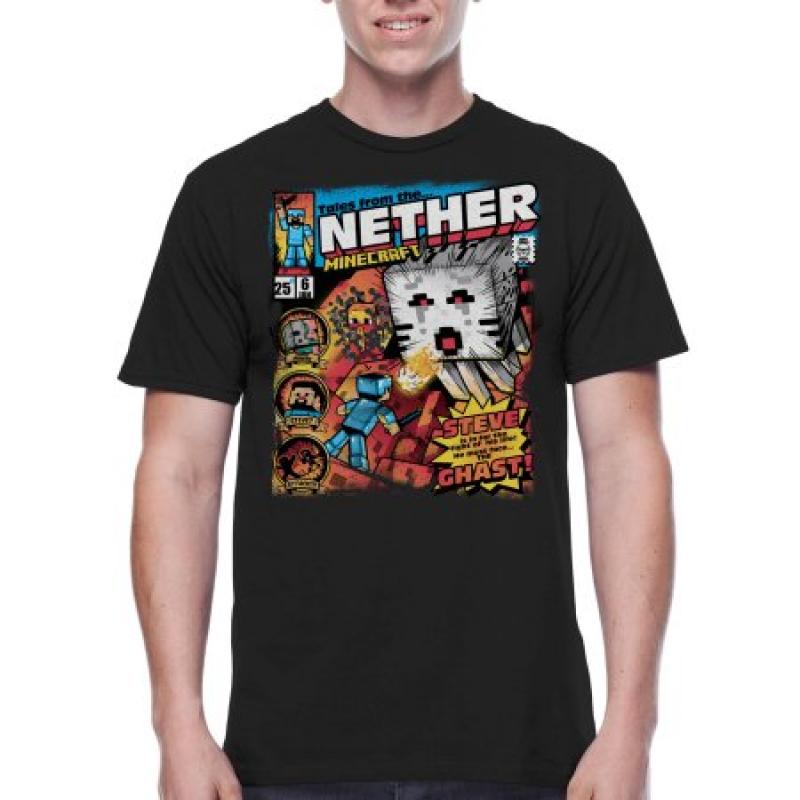 Minecraft Men&#039;s Tales from the Nether Graphic Tee