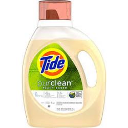 Tide Purclean Plant-based Honey Lavender Liquid Laundry Detergent Eco-Box HE Compatible - 105 fl oz