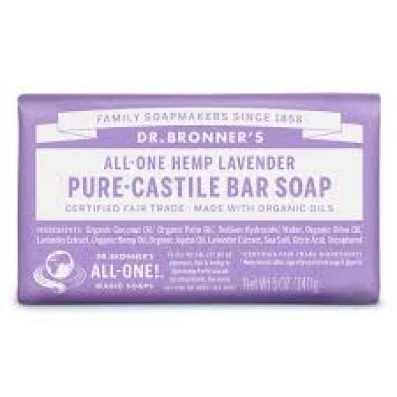 Dr. Bronner&#039;s Bar Soap - Lavender - 5oz