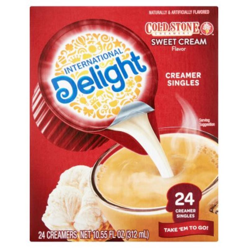 International Delight Cold Stone Creamery Sweet Cream Non-Dairy Coffee Creamer Singles 24 ct. Box