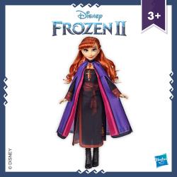 Disney Frozen 2 Anna Fashion Doll with Long Red Hair & Movie Outfit