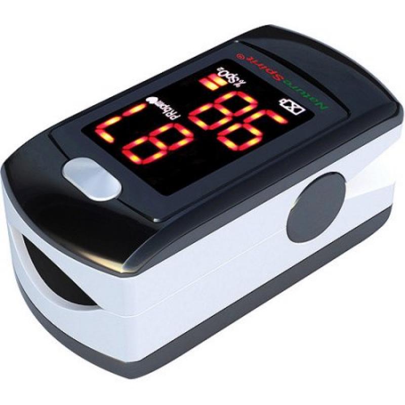 NatureSpirit Fingertip Pulse Oximeter with LED Display