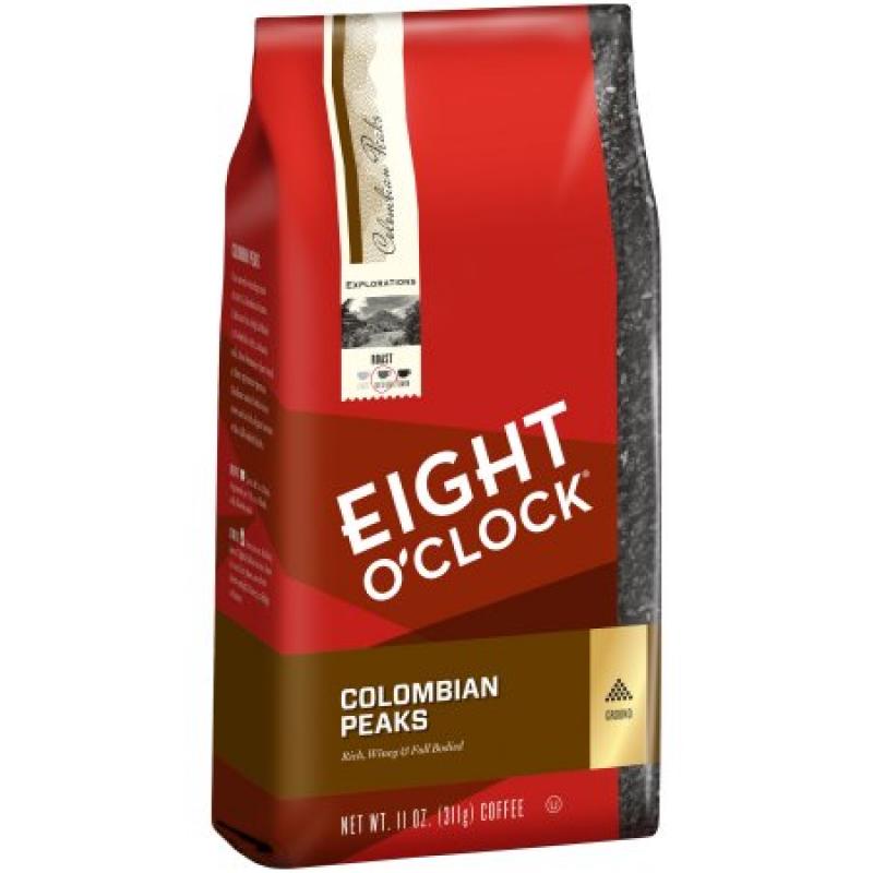 Eight O&#039;Clock® Colombian Peaks Ground Coffee 11 oz. Bag