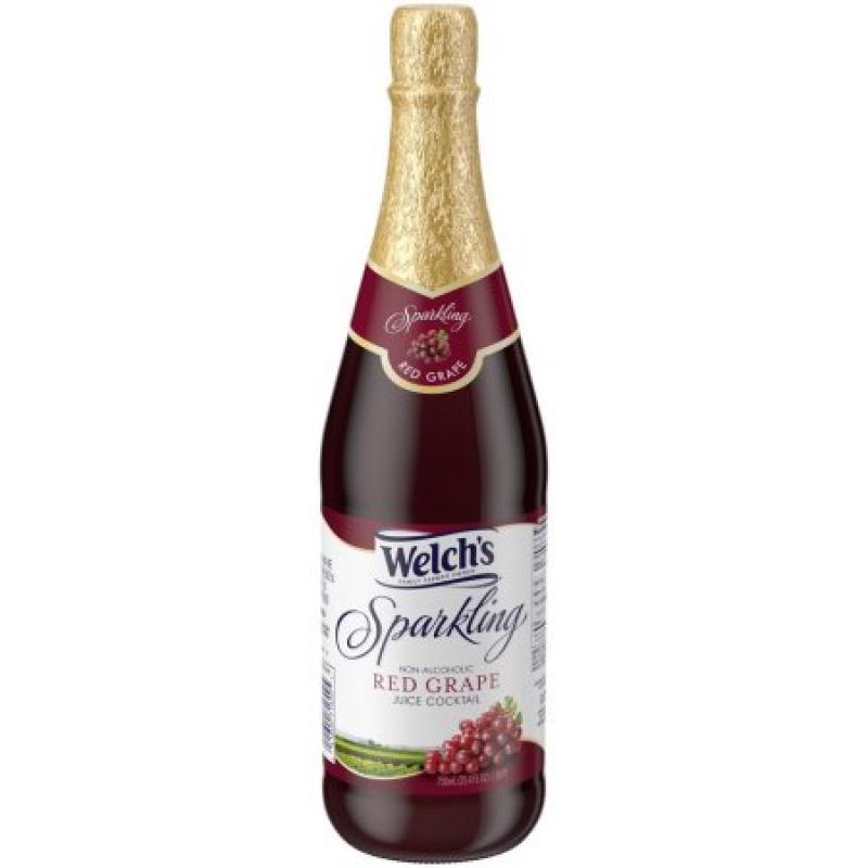 Welch's Sparkling Juice Cocktail, Red Grape, 25.4 Fl Oz, 1 Count