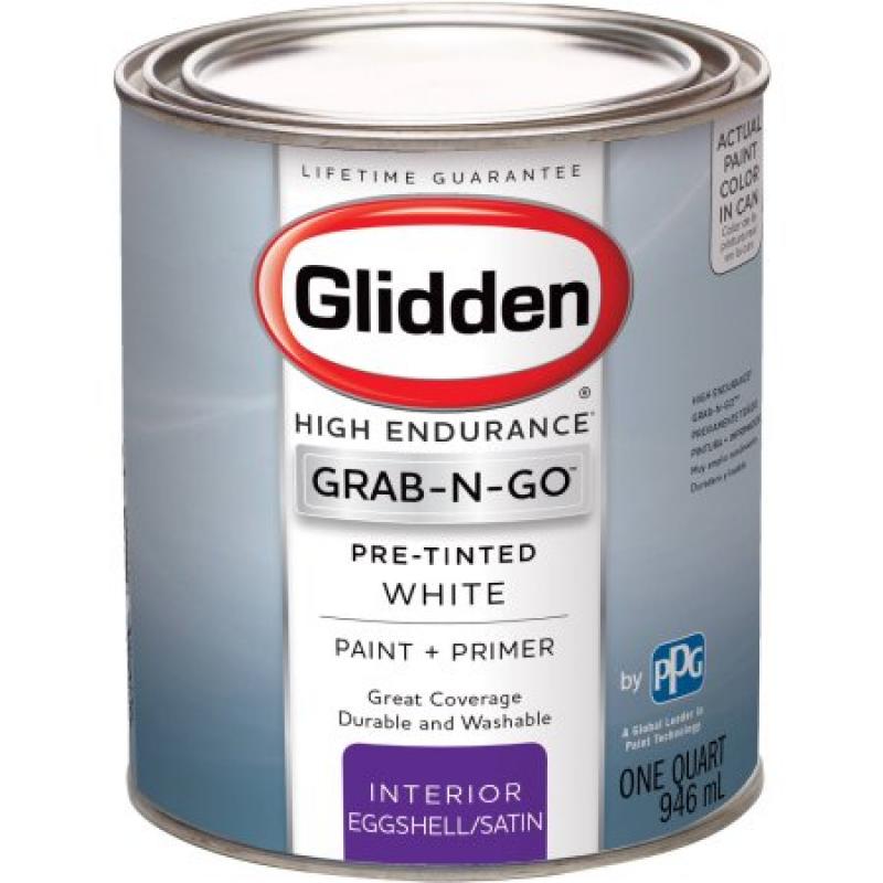 Glidden High Endurance Grab-N-Go White Interior Paint