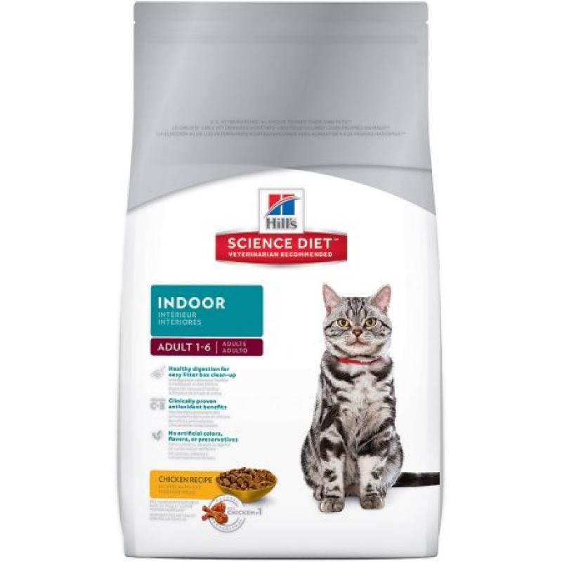 Hill&#039;s Science Diet Adult Indoor Chicken Recipe Dry Cat Food, 7 lb bag