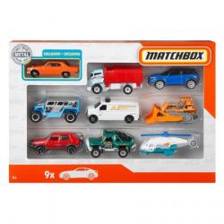 Matchbox 9 Car Gift Pack (Styles May Vary)