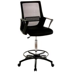 Furniture of America Pria Mesh Office Chair in Black
