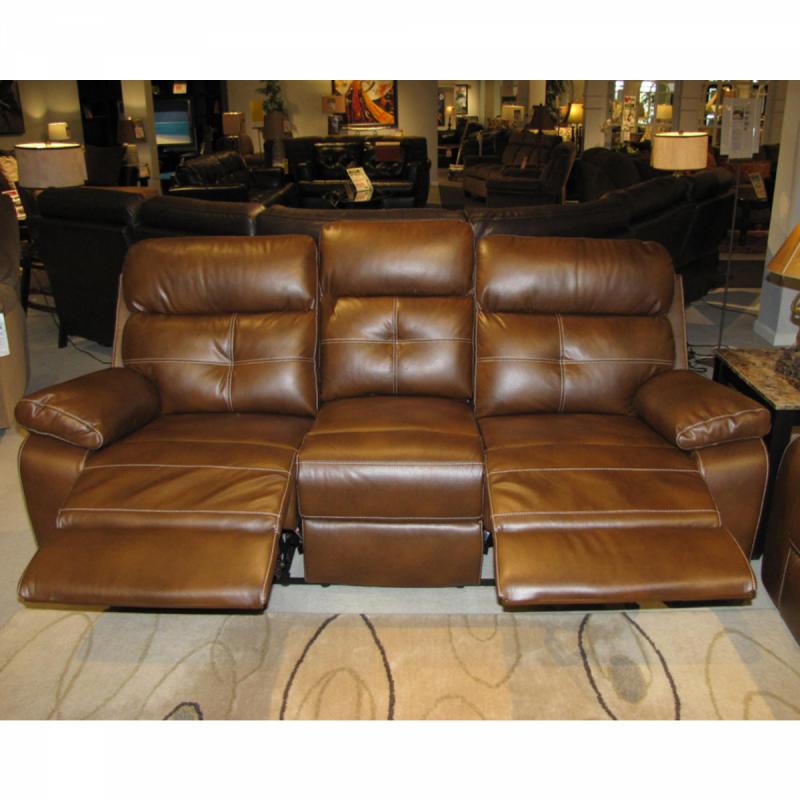 Coaster Motion Sofa Loveseat w/ Console Recliner Brown Faux Leather Modern Living Room 3pc Sofa Set Comfort Relax Couch